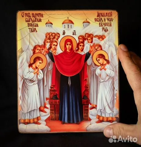 Икона "О тебе радуется и собор Архангелов" — красивый подарок
