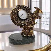 Настольные часы «Кулинар» с гномом и тортом в подарок — фотография 1