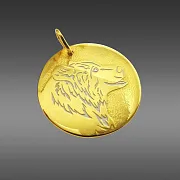Автомобильный брелок «Медведь» в профиль — оригинальный подарок — фотография 2