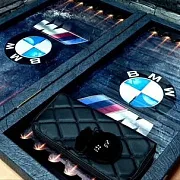 Нарды под стеклом «BMW» — необычный подарок — фотография 3