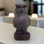 Скульптура «Филин» из кальцита — необычный подарок — фотография 1