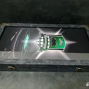 На память: Нарды под стеклом «Вперёд быки!» — фотография 4