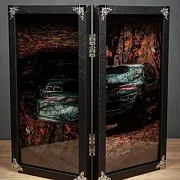 В подарок: Нарды под стеклом «BMW X5» — фотография 5
