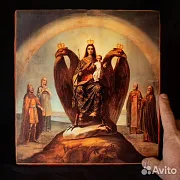 Икона Божией матери "Самодержавная" — оригинальный подарок — фотография 1