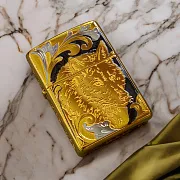 На память: Сувенирная зажигалка Zippo "Вожак и стая" — фотография 1