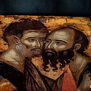 Подарочная икона святых Апостолов Петра и Павла — фотография 5