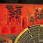 Подарочная икона деревянная "Лабиринт Веры" — фотография 2