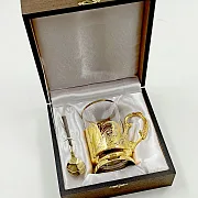 Ручная работа: Латунный подстаканник «Подарочный», Златоуст — фотография 2