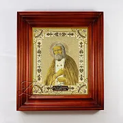 Икона Серафима Саровского /в киоте/. Златоуст — необычный подарок — фотография 7
