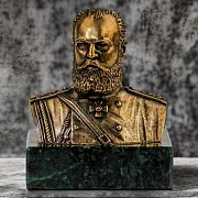 Бронзовый бюст «Александр III» — красивый подарок — фотография 1