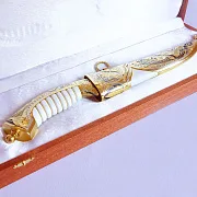 Дамасский нож «Султан Белый» — красивый подарок — фотография 8