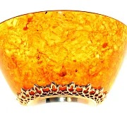 Пиала из янтаря в подарок — фотография 2