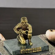 Ручная работа: Бронзовая статуэтка «Знак зодиака Стрелец» — фотография 1