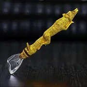 Бронзовая открывашка для пива "Лиса" — оригинальный подарок — фотография 1