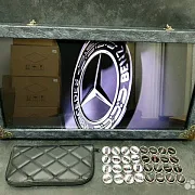 На память: Нарды под стеклом «Mercedes AMG» — фотография 9