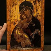 Подарочная икона Божией матери Владимирская — фотография 1